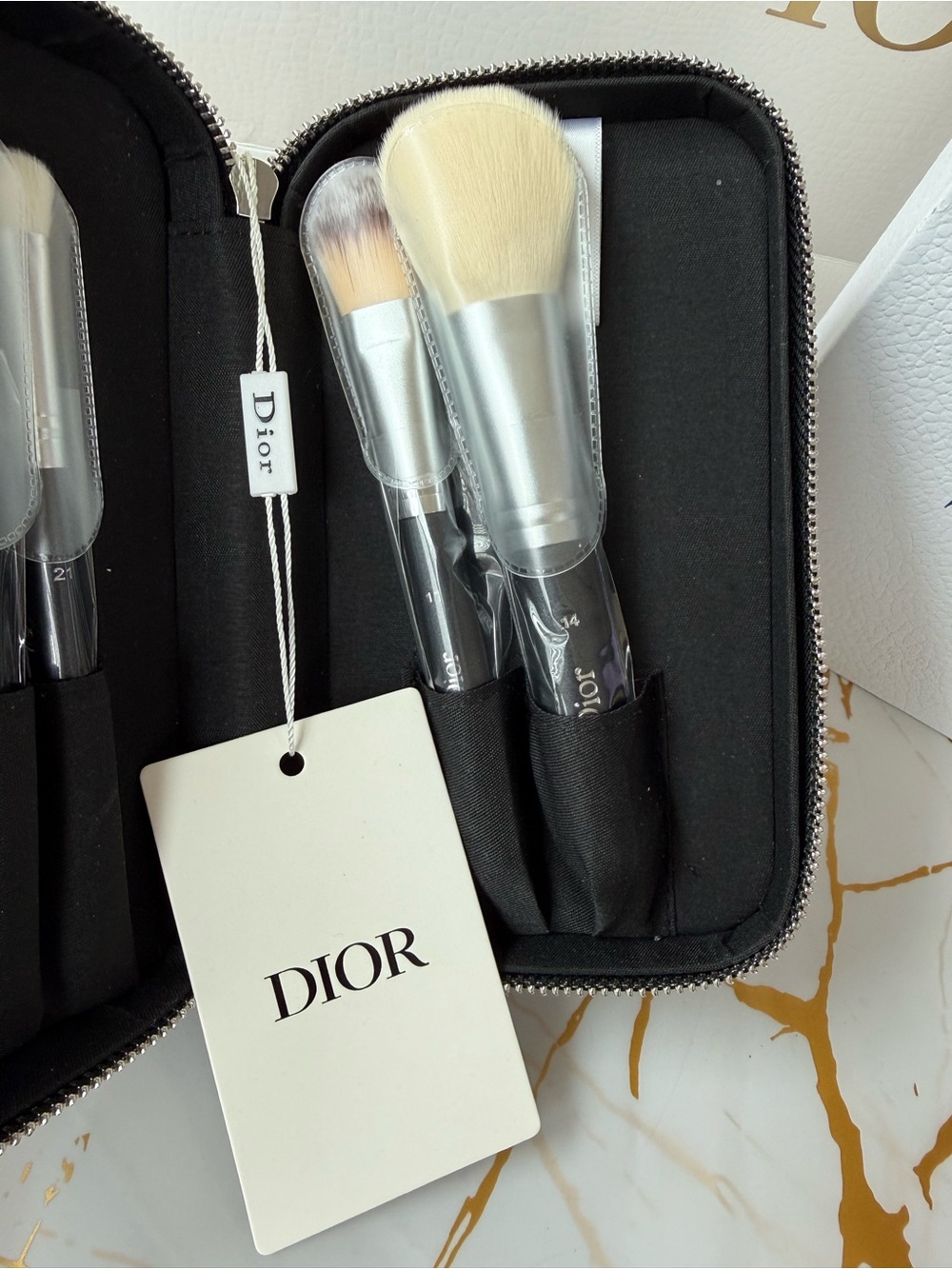 Dior Makeup Brush Set in Case and Box new - Picture 7 of 7